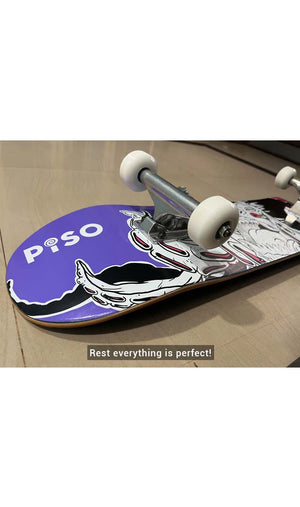 UNBOXED - Flyin Munki Skateboard (7.75in - Canadian Maple)