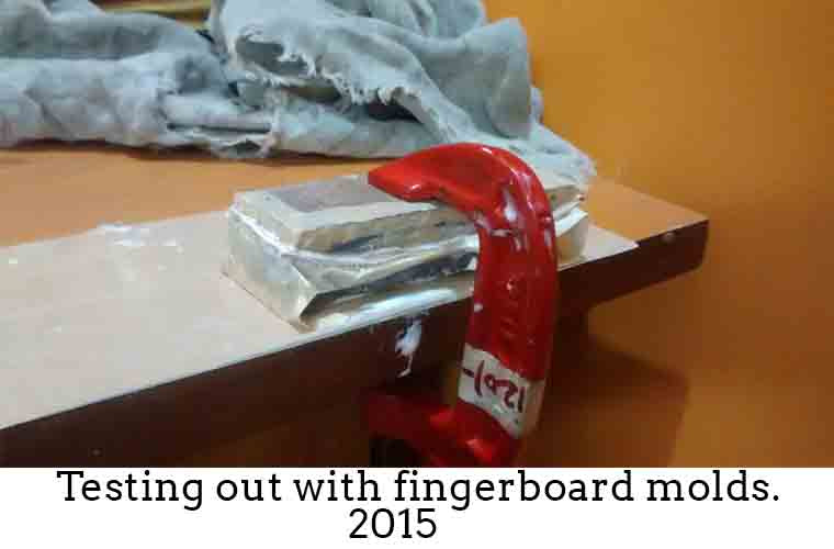 Fingerboard mold testing