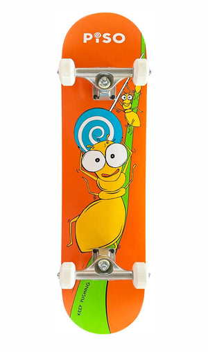 Graphic view of Gritty Ants skateboard