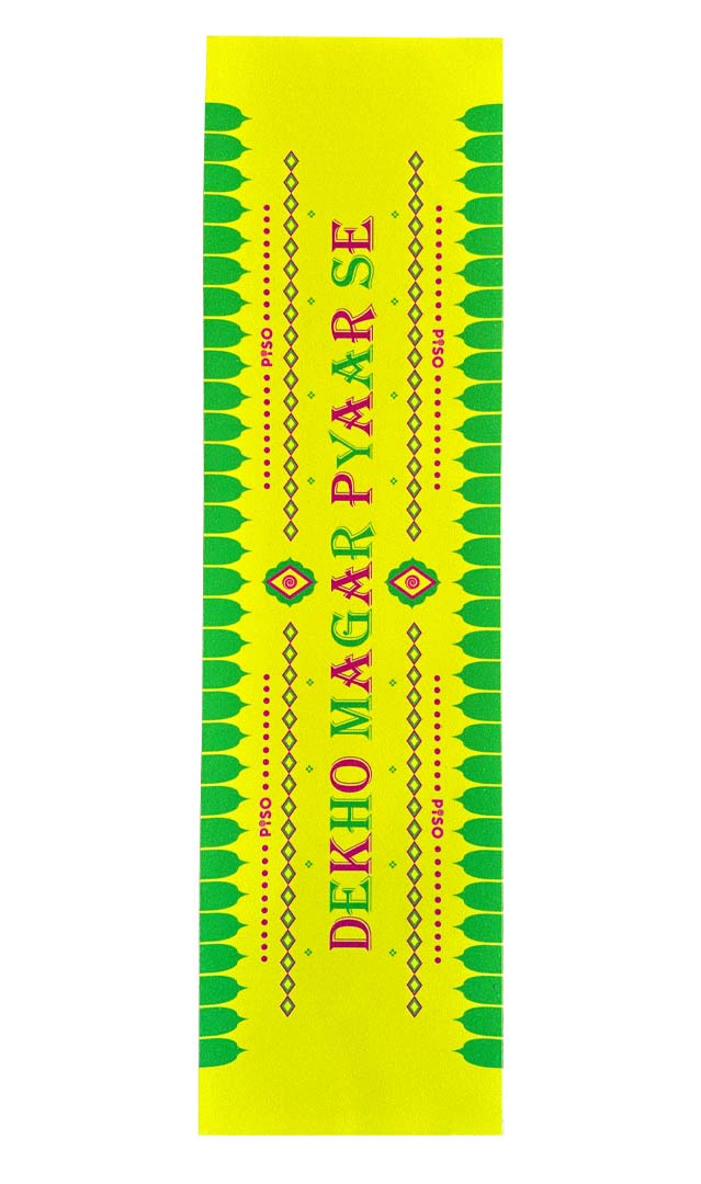 Piso Namaskate skateboard griptape

