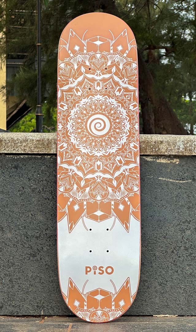 Mandala Skateboard Deck