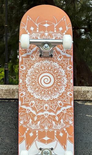 Mandala Skateboard Complete (Canadian Maple)