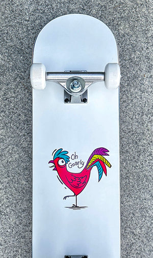 Piso Rooster skateboard Graphics