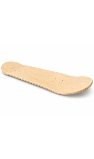 Piso art skateboard deck side view