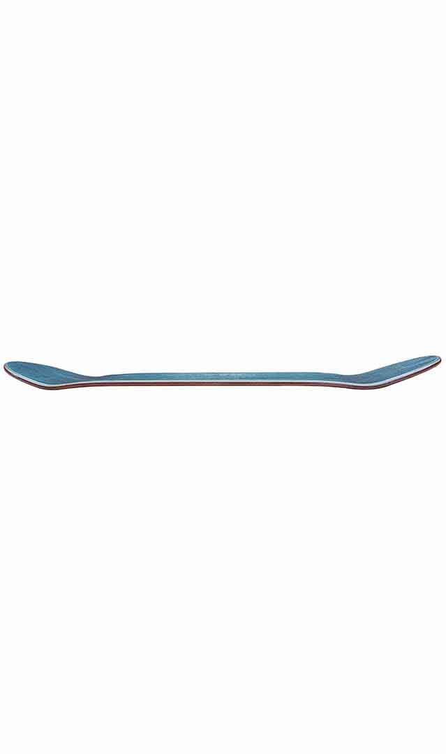 Piso skateboard deck side view