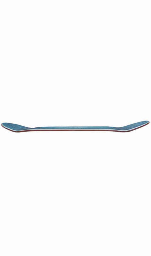 Piso skateboard deck side view