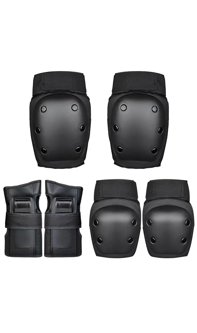 Rugged safety pads for skateboarding