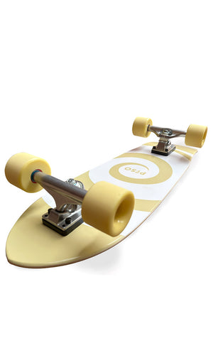 Piso Cruiser skateboard bottom graphic