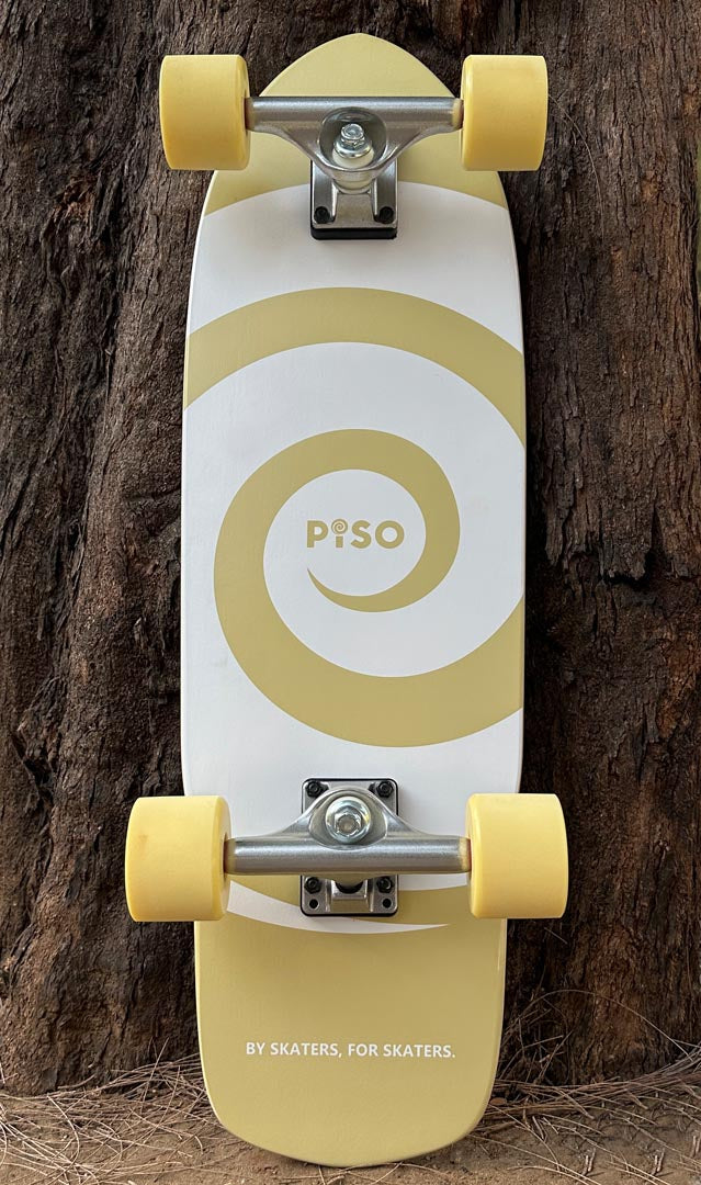 Piso cruiser skateboard graphic design
