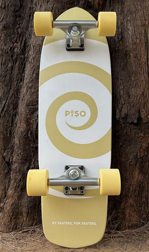 Piso cruiser skateboard graphic design