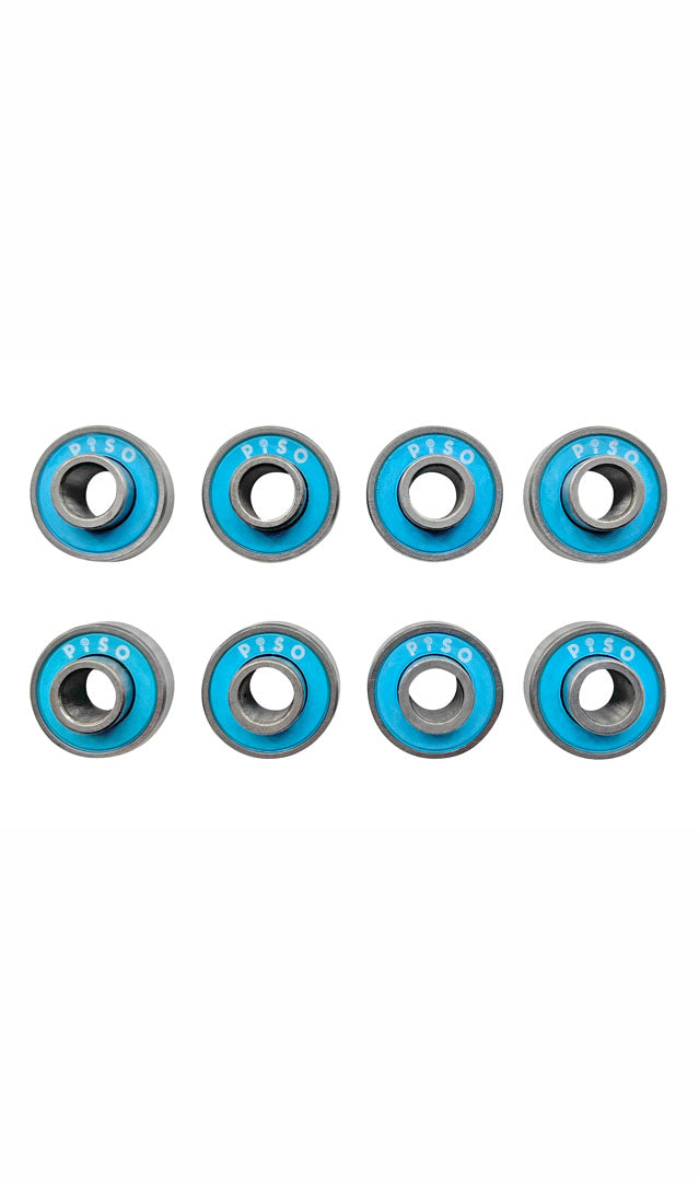 set of piso builtin skate bearings